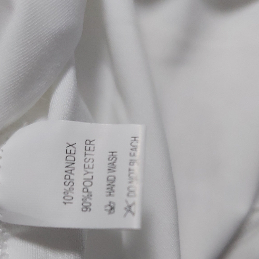 Chic One-Shoulder White Dress - Picture 6 of 9